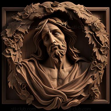 3D model st jesus (STL)